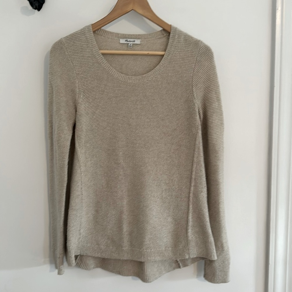 Madewell lightweight knit crew sweater